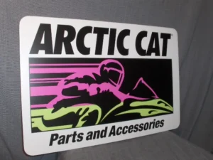 Arctic Cat Cougar Cheetah Sign